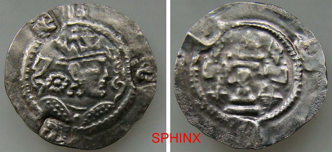611hg2z) Chaganians. Uncertain Ruler.  Late 6th-7th Centuries Ad. Countermarked